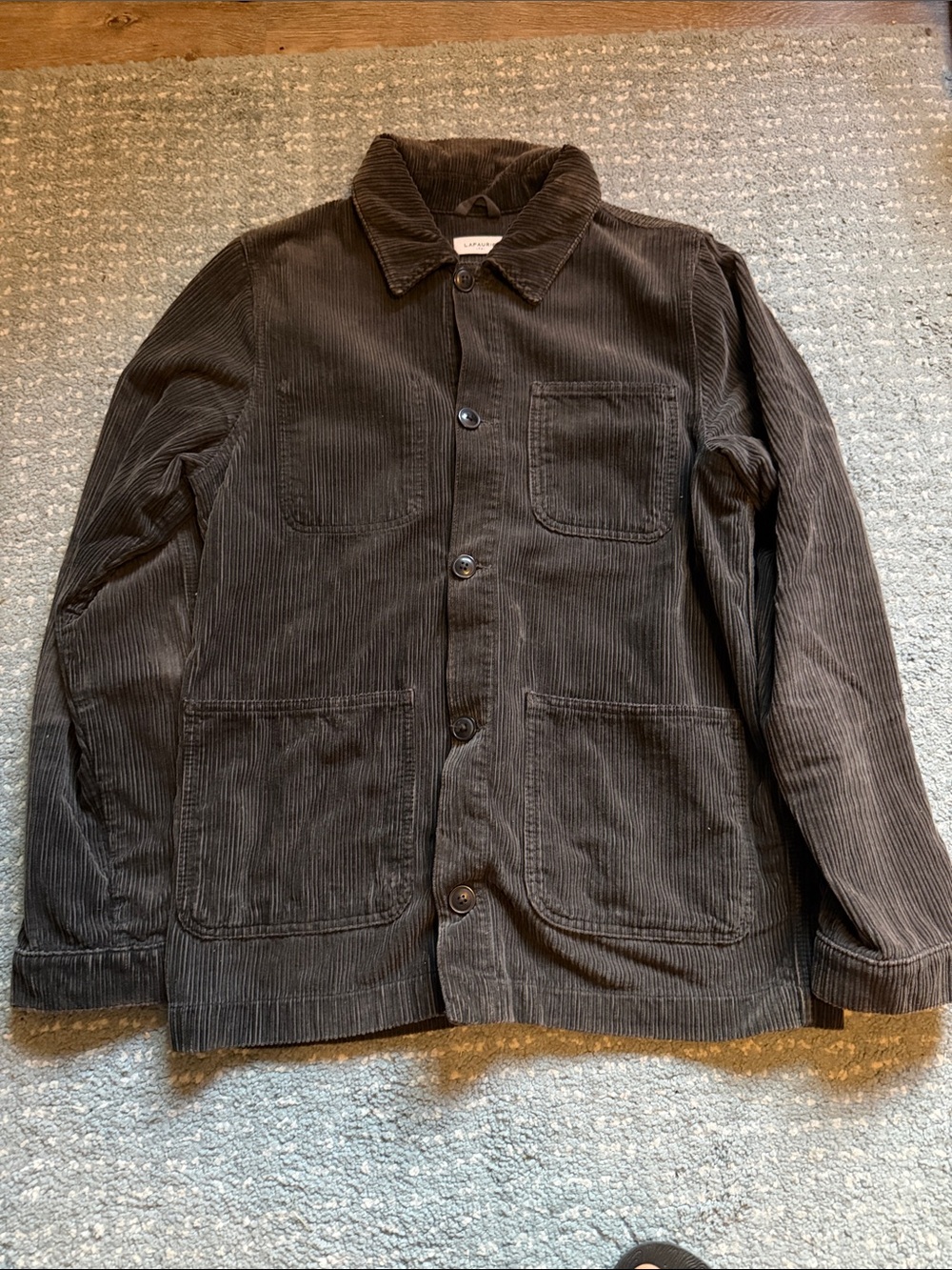 Lafaurie Men’s Corduroy French Chore Coat Size S